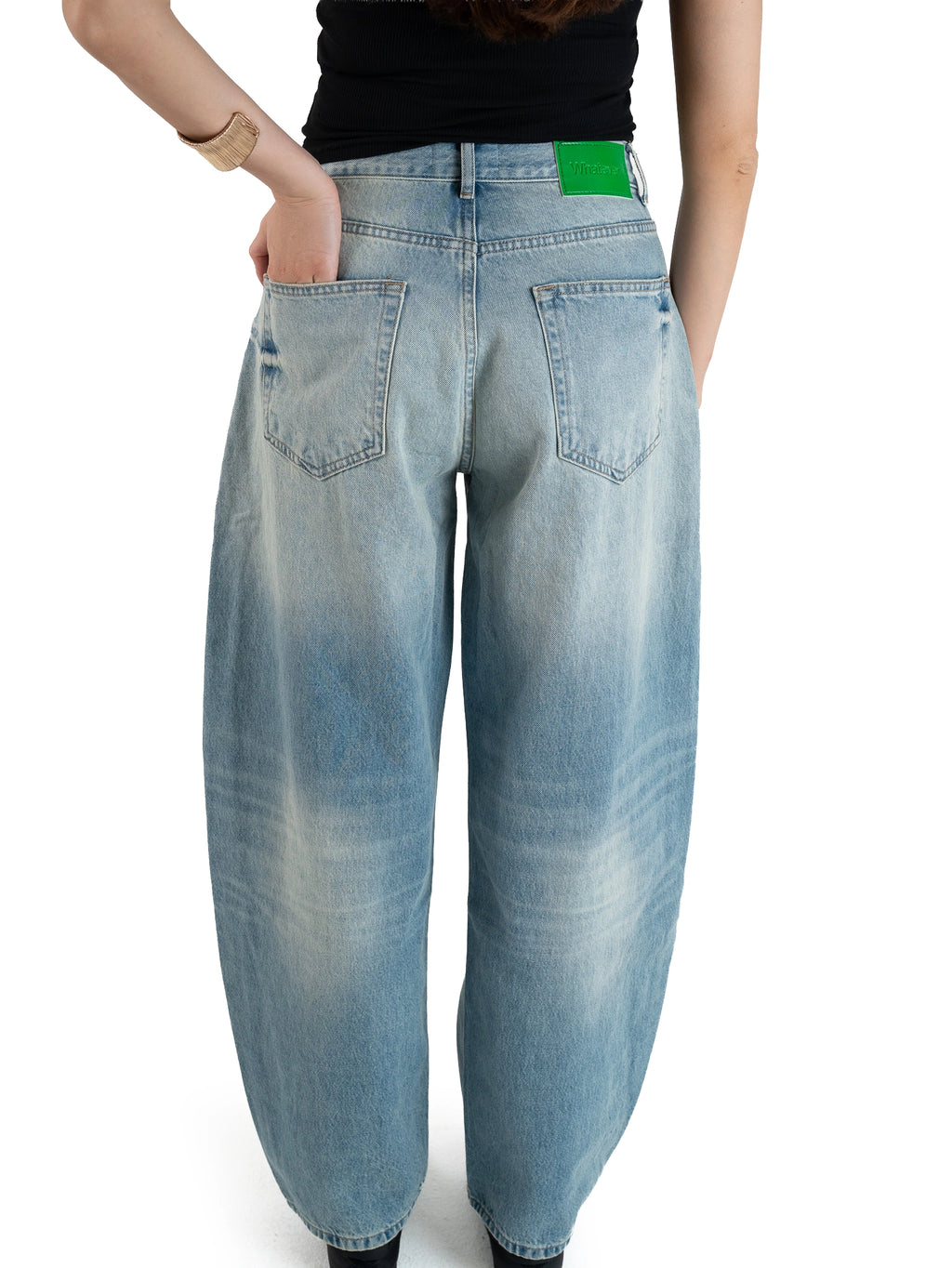 BALLOON MID-RISE JEANS