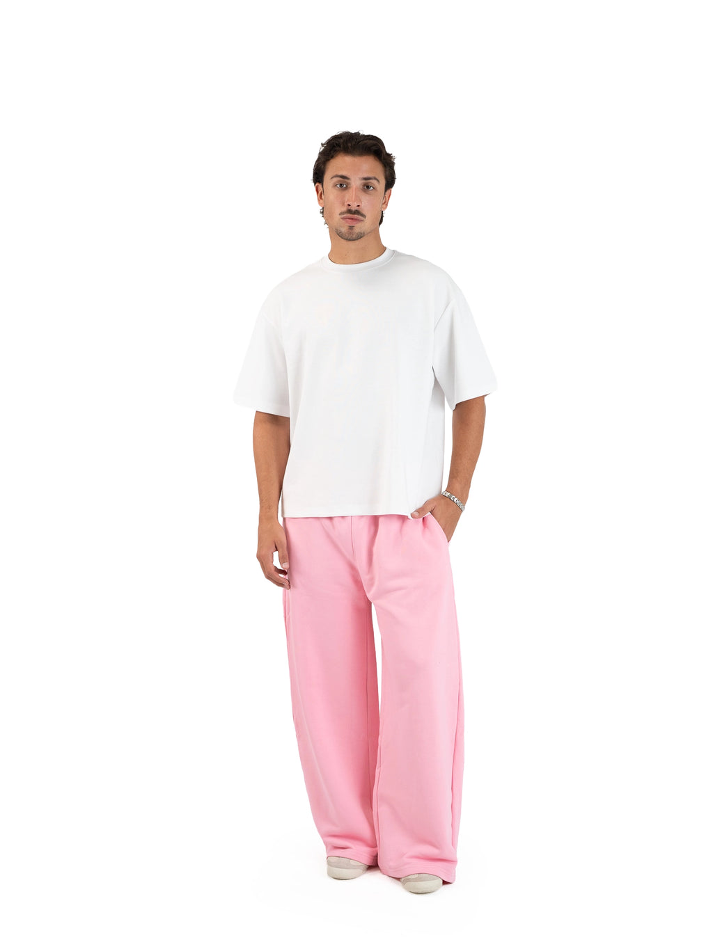 WIDE-LEG SWEATPANTS