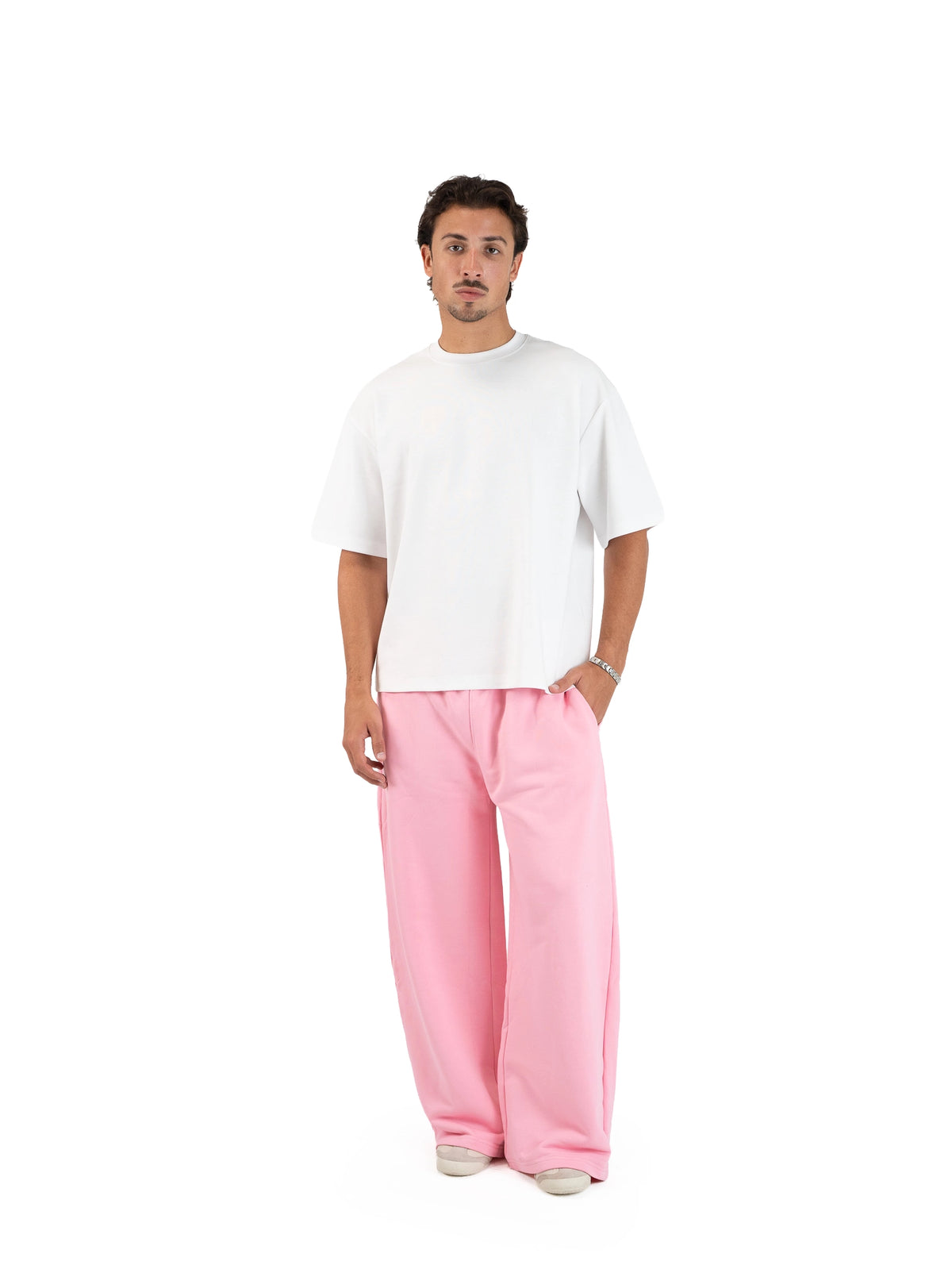 WIDE-LEG SWEATPANTS