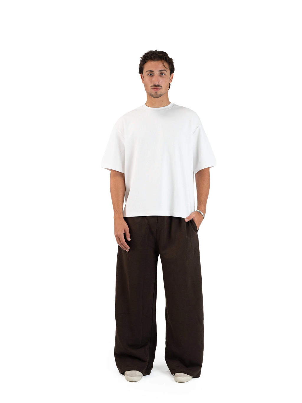 WIDE-LEG SWEATPANTS