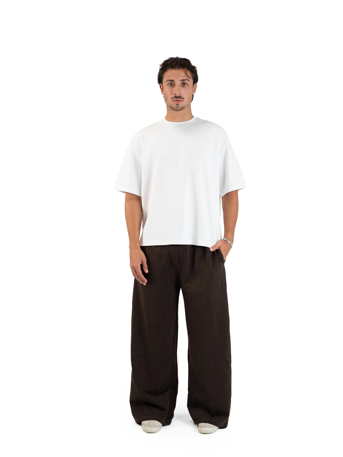 WIDE-LEG SWEATPANTS